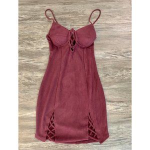 Maroon Dress